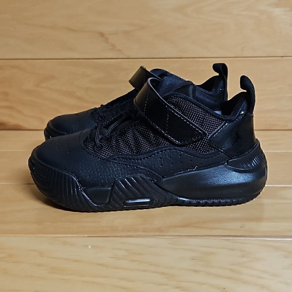 Nike Jordan Stay Loyal TD Toddler Infant 6C 6 Black Shoe Sneaker DC7231-002 - Picture 8 of 13